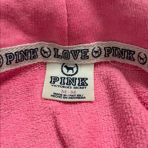 PINK Victoria's Secret Pink Zip-Up Hoodie - Picture 3 of 5